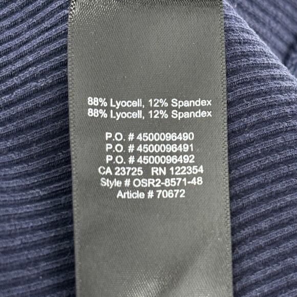 Aritzia Sunday Best Blue Alexi Ribbed Wrap Tie Mini Dress - Picture 8 of 9